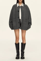 Relaxed Knit Cardigan