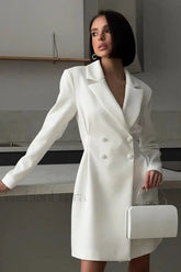 Waist Cinched Sweet Suit Style Strappy Work Dress