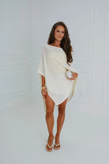 Jamie Poncho Top-Ivory