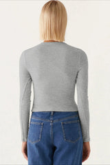 Minimalist Button Cardigan