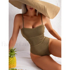 Bandage Backless Push Up One Piece