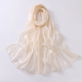 Organza Sheer Glossy Elegant Head Scarf