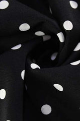 Polka Dot Halter Backless Bodycon Mini Dress