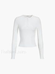Everyday Rib Long Sleeve Top