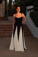 Colorblock Cami Maxi Dress