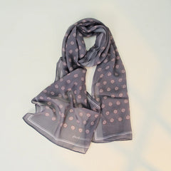 Vintage Polka Dot Lightweight Scarf