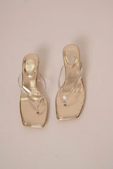 Teala Heels-Gold