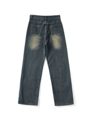 Vintage Blue Wash Boyfriend Jeans