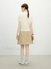 Slim Polo Collar Short Sleeve T-Shirt