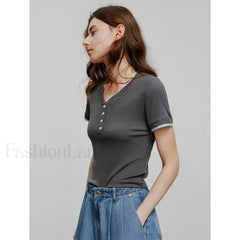 Spring New Short Sleeve Casual T-Shirt