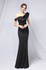 Off Shoulder Mermaid Maxi Party Dress