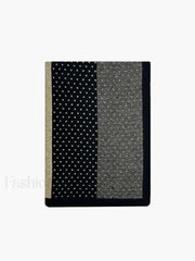 Old Money Graceful Aesthetics Patchwork Scarf
