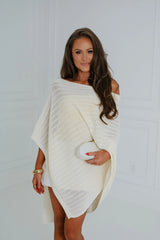 Jamie Poncho Top-Ivory