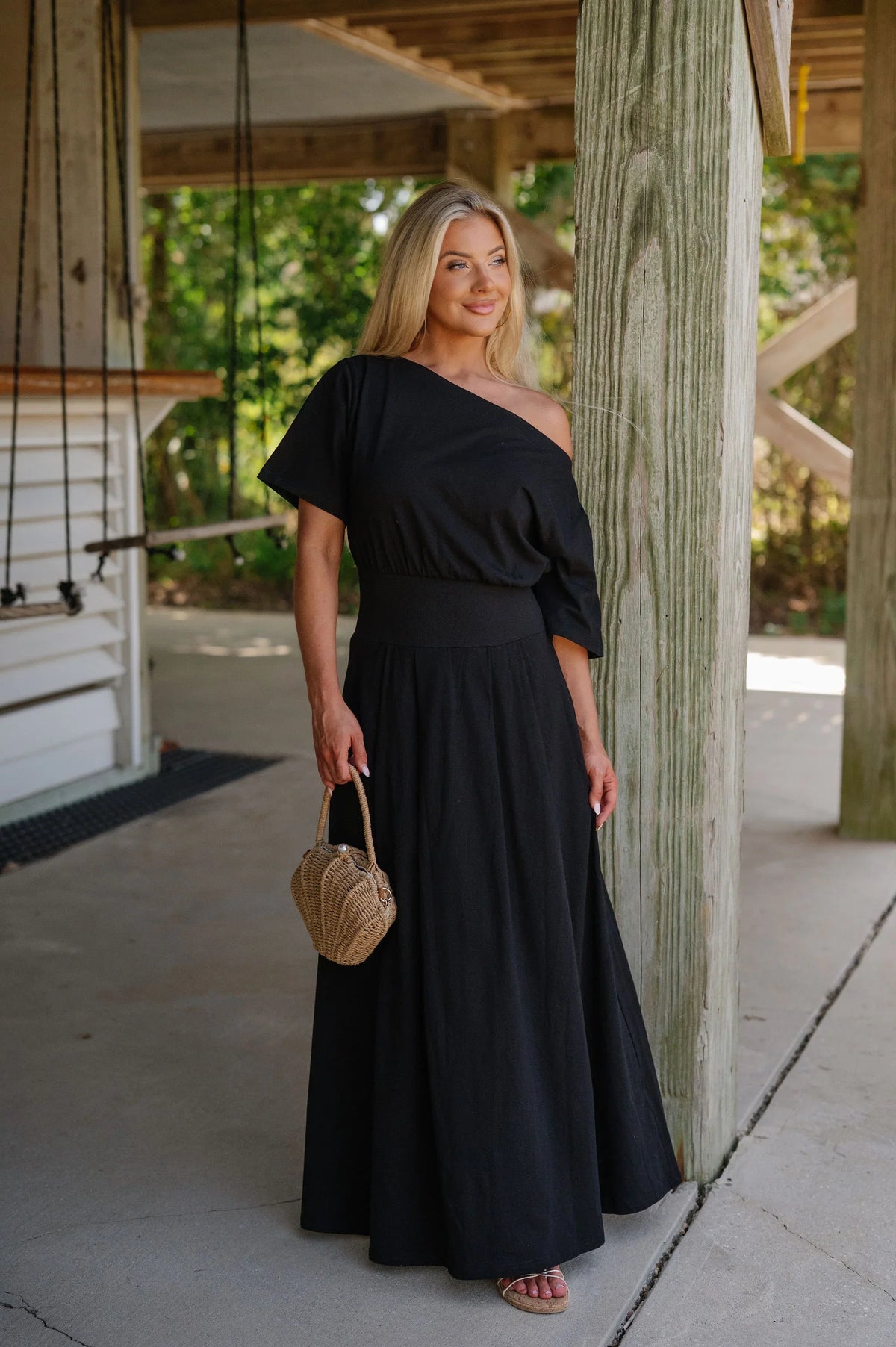 Sierra Maxi Dress-Black