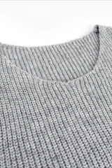Two-Piece Knit Sweater Vest & Cardigan Dress Sweater Dress