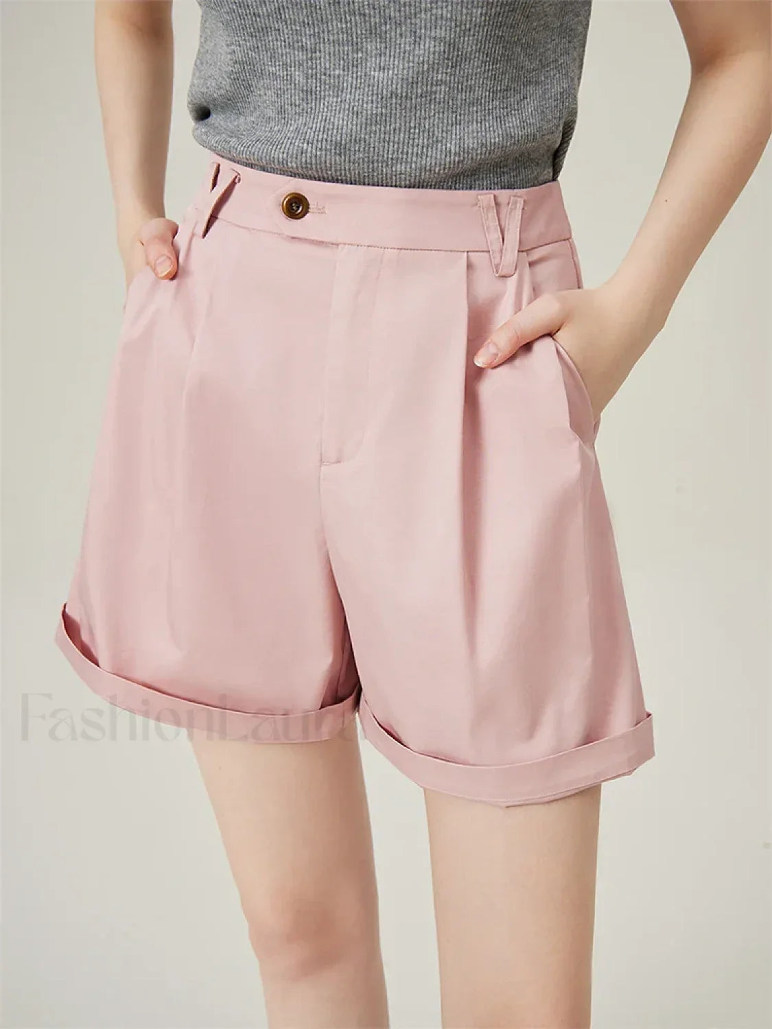 Casual Versatile High Waist Slim Fit Classic Women’s Short