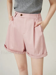Casual Versatile High Waist Slim Fit Classic Women’s Short