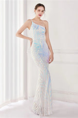 Sparkle Beaded V Neck Party Gown Formal Dress