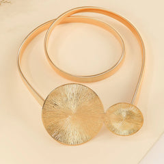 Elastic Metal Ring Slim Waist Chain
