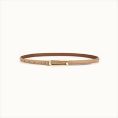 Fashion Versatile Slim Leather Pants Belt