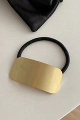 Minimalist Square Metal Hair Cuff
