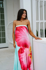 Pugh Floral Maxi Dress-Mint