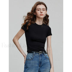 Spring New Casual Short Sleeve T-Shirt