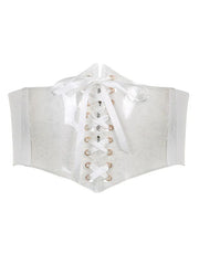 Patchwork Lace Corset Top