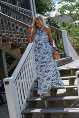 Scenic Halter Maxi Dress