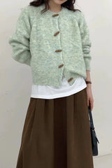 Relaxed Toggle Cardigan