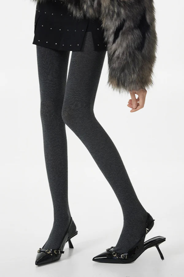 High Waist Knit Moisture Wicking Compression Tights