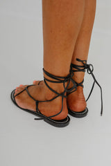 Candy Strappy Sandal- Black