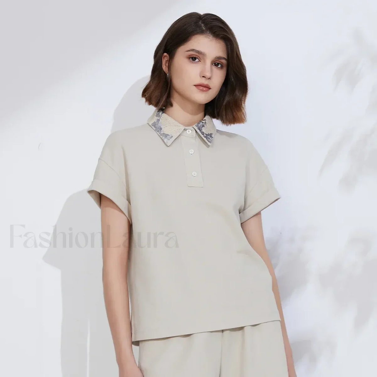 Cotton Summer Short Sleeved T-Shirt