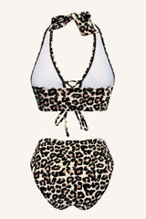 High Waist Bodycon Push Up Two Piece Swim Set