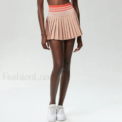 Tennis Pleated Sporty Pocket Skirt