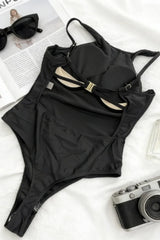Underwire Slim Fit Sexy One Piece Swimwear
