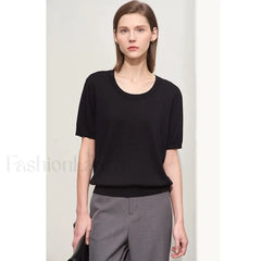 Tencel Embroidery T-Shirt