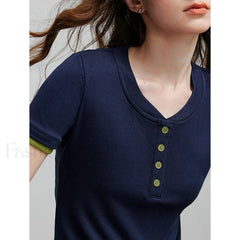 Spring New Short Sleeve Casual T-Shirt