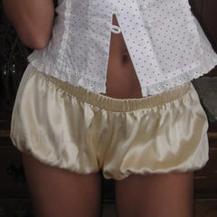 Kawaii Low Waist Bloomer Balloon Style Casual Short