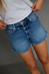 Marcus Shorts-Medium Denim