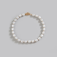 Vintage Baroque Pearl Irregular Statement Necklace