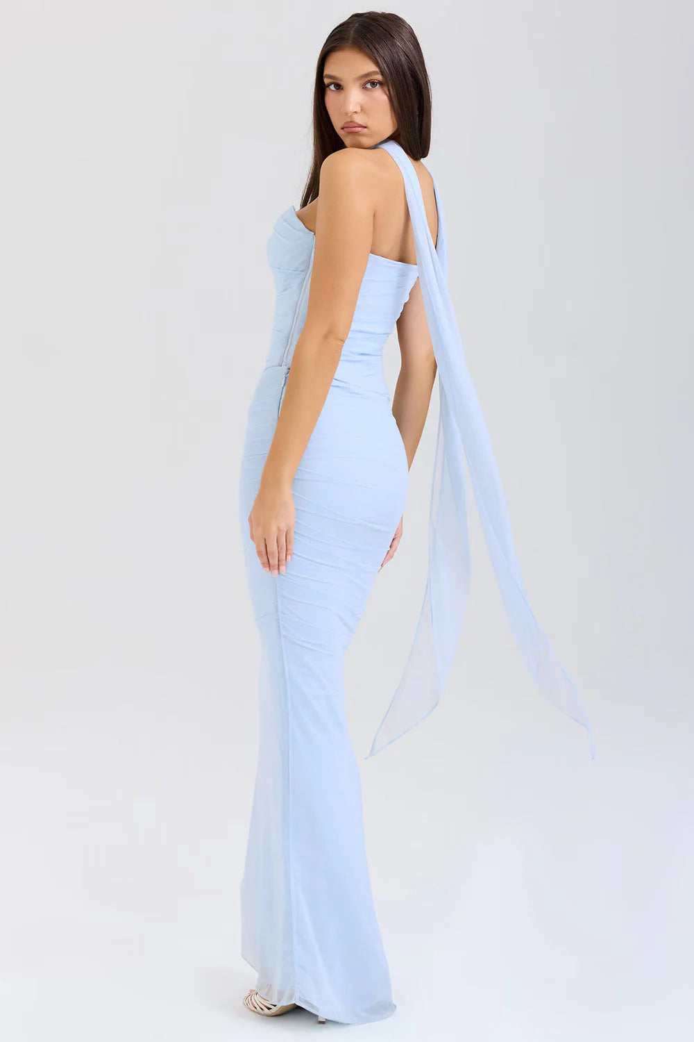 Corset Style Bodycon Formal Dress