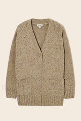 Fashionable Wool Blend Knit Cardiga