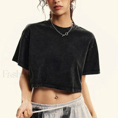 Japanese Kuromi Retro Cotton Casual T-Shirt