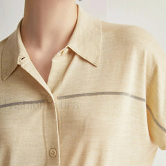 Merino Wool Silk High End T-Shirt