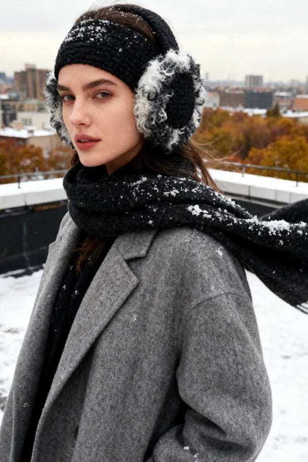 Cozy Curly Faux Fur Cold Weather Earmuffs