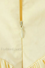 Ballet Style A-Line Fluffy Neck Mini Dress