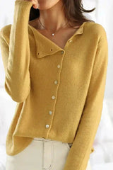 Elegant Button Knit Cardigan