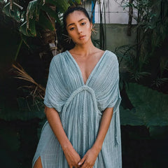 Beach Outing Long Shirt Cover Up