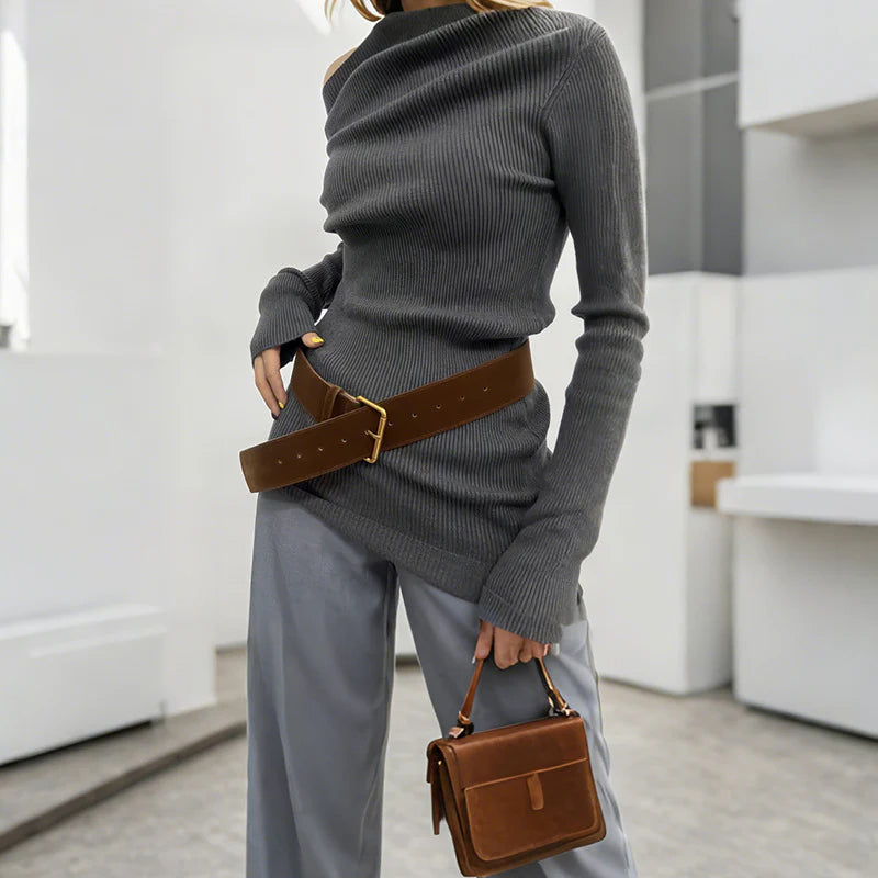 Vintage Suede Wide Waist Belt